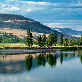 0705 Oregon Country Scene